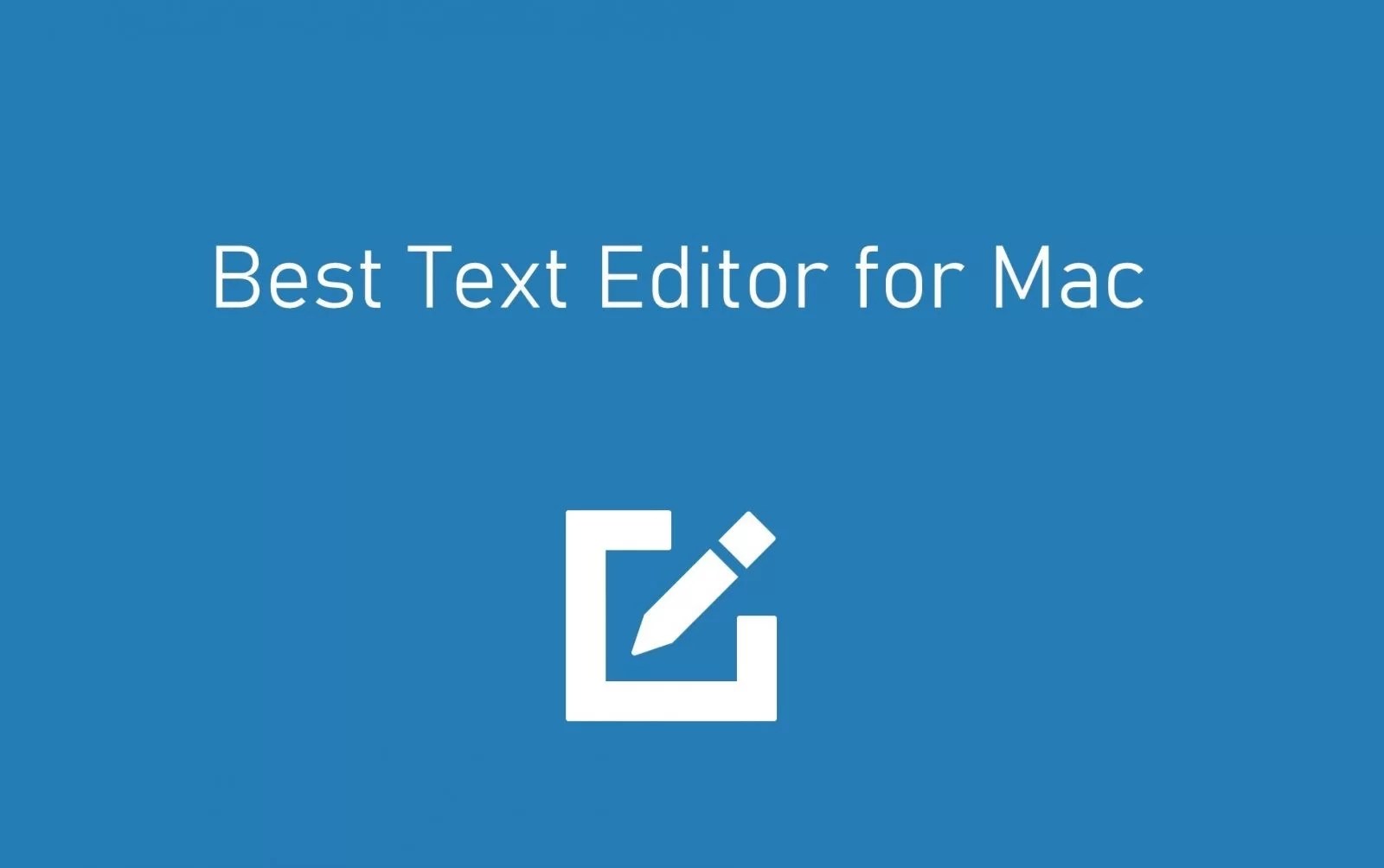 code editor for mac best